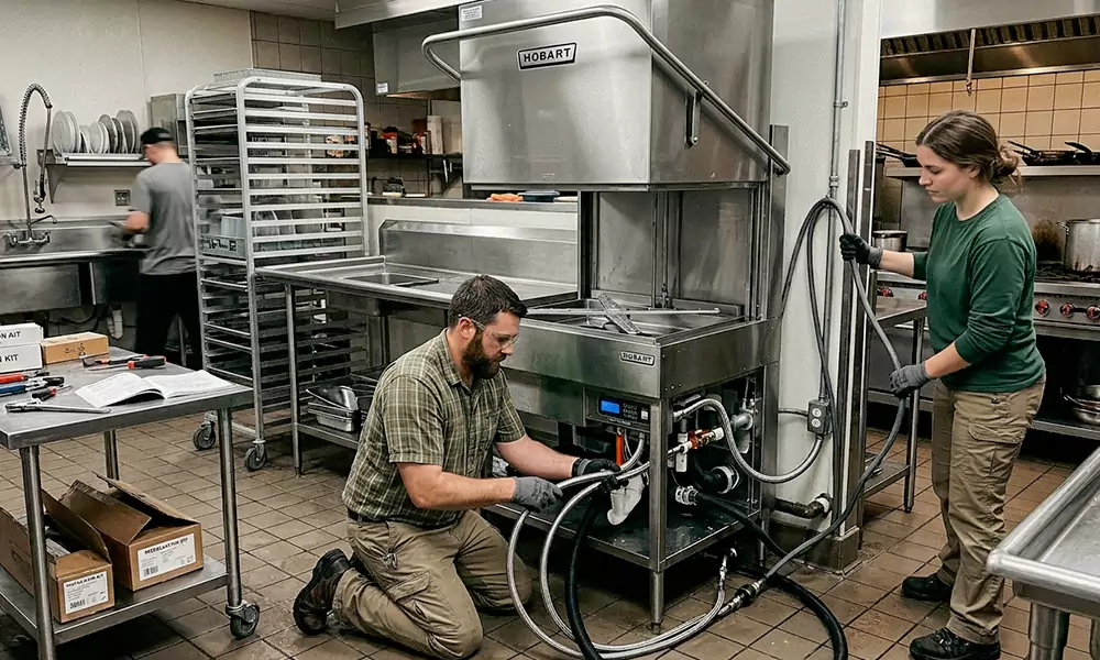 Commercial Dishwasher Installation in Union City, NJ