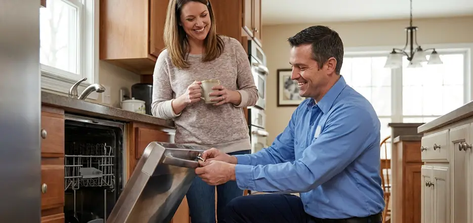 Dishwasher Latch Handle Replacement in Union City